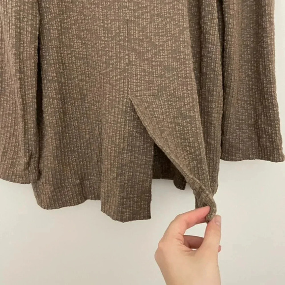 Free People Beach Reign Textured Knit Blazer in Brown *Multiple Sizes Available* - Picture 6 of 7